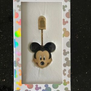 BaubleBar Black and Cream Mickey Mouse Key Holder
